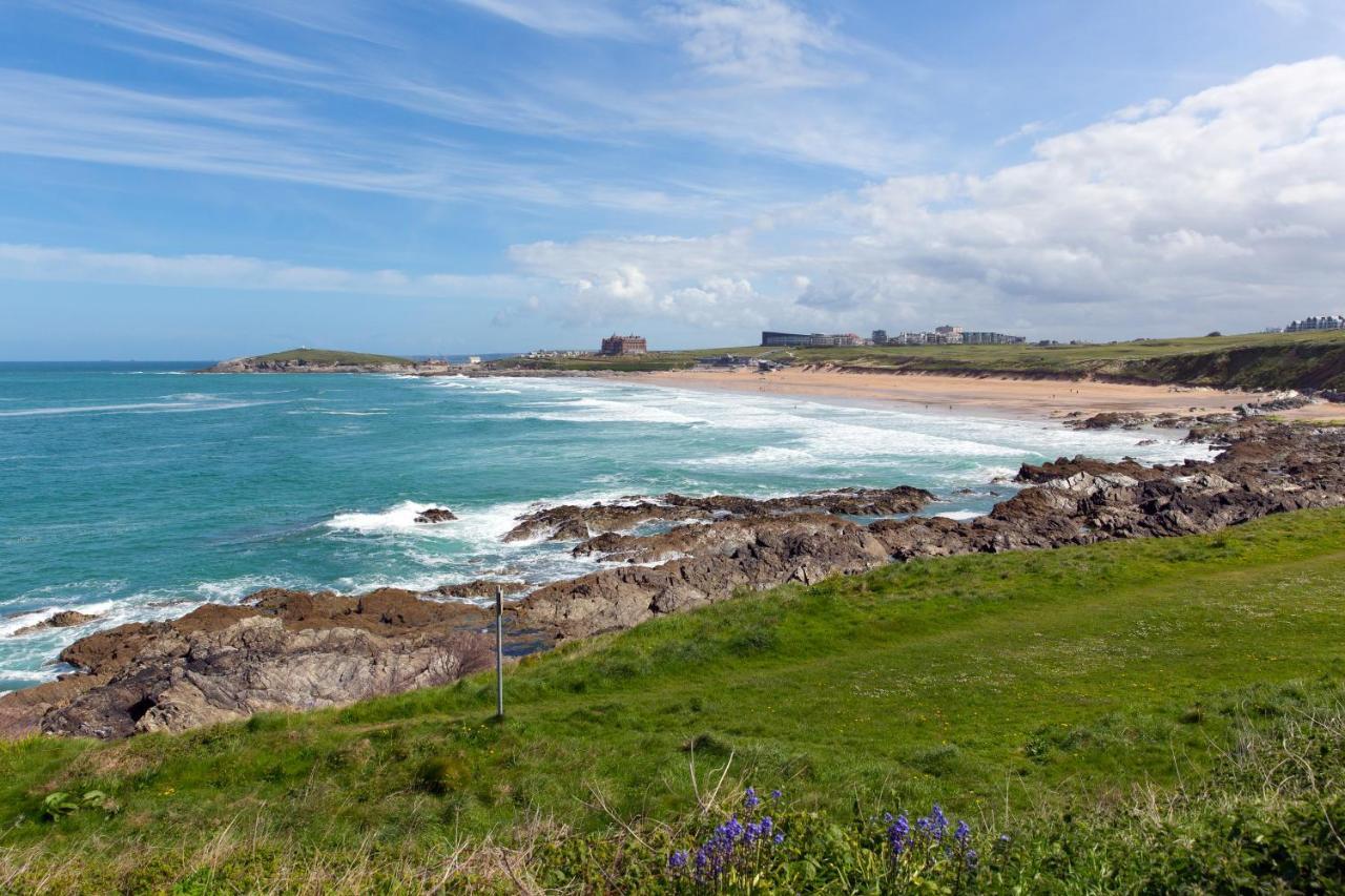 Fistral Beach Garden Apartment 3 New Quay Exteriér fotografie